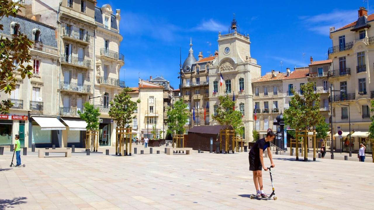 "Evasion"-Meuble De Tourisme 3 Etoiles -Residence "Les Logis De Beziers"-Garage Optionnel-Coeur De Ville-Plages A 16Km ! מראה חיצוני תמונה
